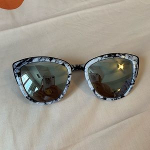 Quay Australia “My Girl” Marble Sunglasses